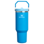 Swatch for Stanley 1913 The IceFlow™ Flip Straw Tumbler 40 OZ  1.18L in Azure | Front View