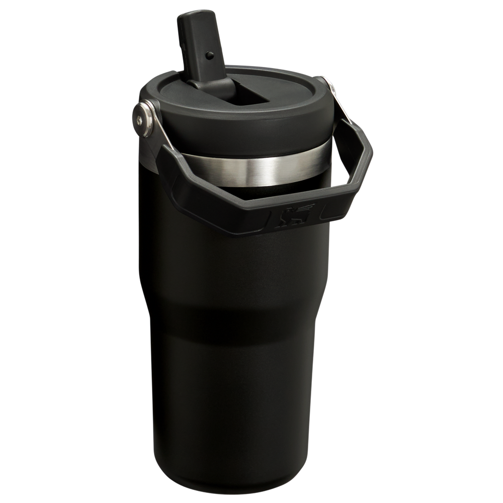 Stanley 1913 The IceFlow Flip Straw Tumbler 20 OZ 0.59 L - Stanley Create in Black 2.0 | Back View