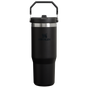 Swatch for Stanley 1913 The IceFlow™ Flip Straw Tumbler 30 OZ 0.89 L in Black 2.0 | Front View