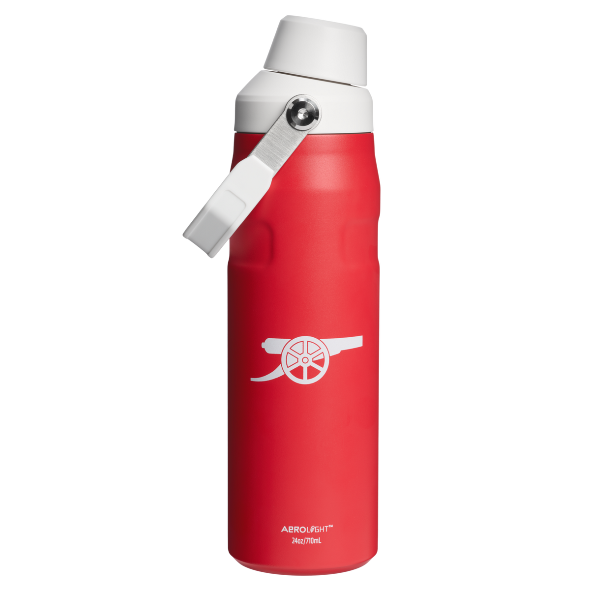 Stanley 1913 Stanley 1913 x Arsenal IceFlow™ Bottle with Fast Flow Lid 0.71L in Arsenal Red | Back View