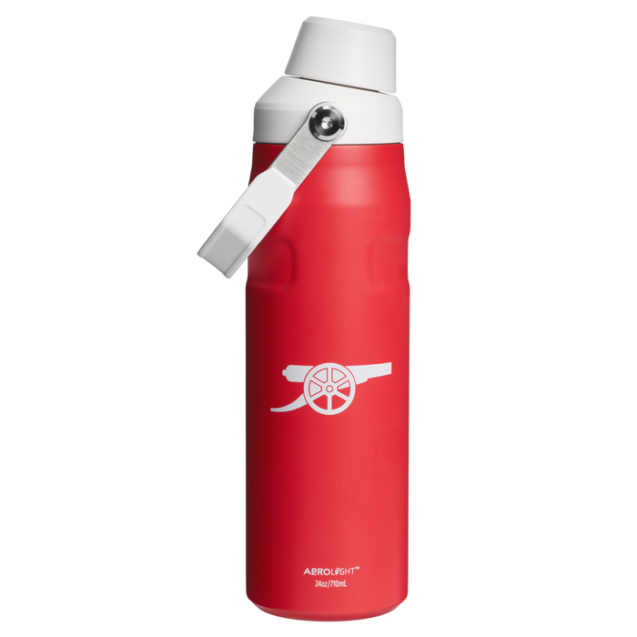 Stanley 1913 Stanley 1913 x Arsenal IceFlow™ Bottle with Fast Flow Lid 0.71L in Arsenal Red | Back View