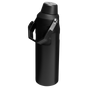 Swatch for Stanley 1913 IceFlow™ Bottle with Fast Flow Lid 24 OZ 0.71 L in Black 2.0 | Back View