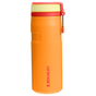 Próbka koloru dla Stanley 1913 IceFlow™ Bottle Twist Flip 0.47L w Goldenrod Coral | Widok Przód