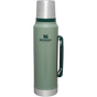 Swatch for Stanley 1913 Classic Legendary Bottle 1.1 QT in Hammertone Green | Front View
