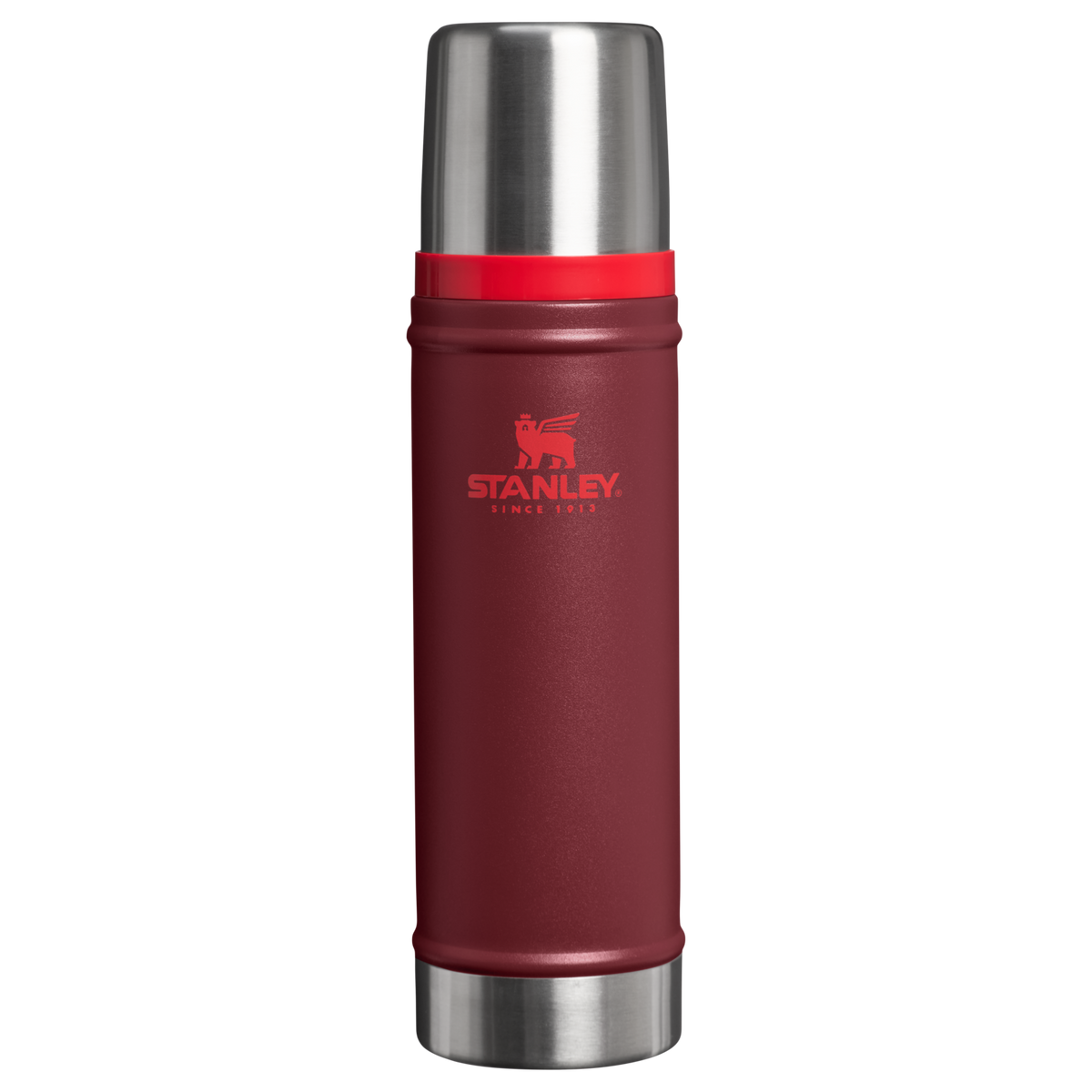 Stanley 1913 Classic Legendary Bottle 0.59L in Cranberry | Front View