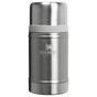 Swatch for Stanley 1913 Classic Legendary Food Jar 0.71L in Stainless Steel Ash | Front View