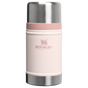 Swatch for Stanley 1913 Classic Legendary Food Jar 24 OZ 0.71 L in Hammertone Rose Quartz | Front View