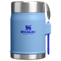 Kleurstaal voor Stanley 1913 Legendary Food Jar + Spork 0.4L in Blue Sky | Weergave Voorkant