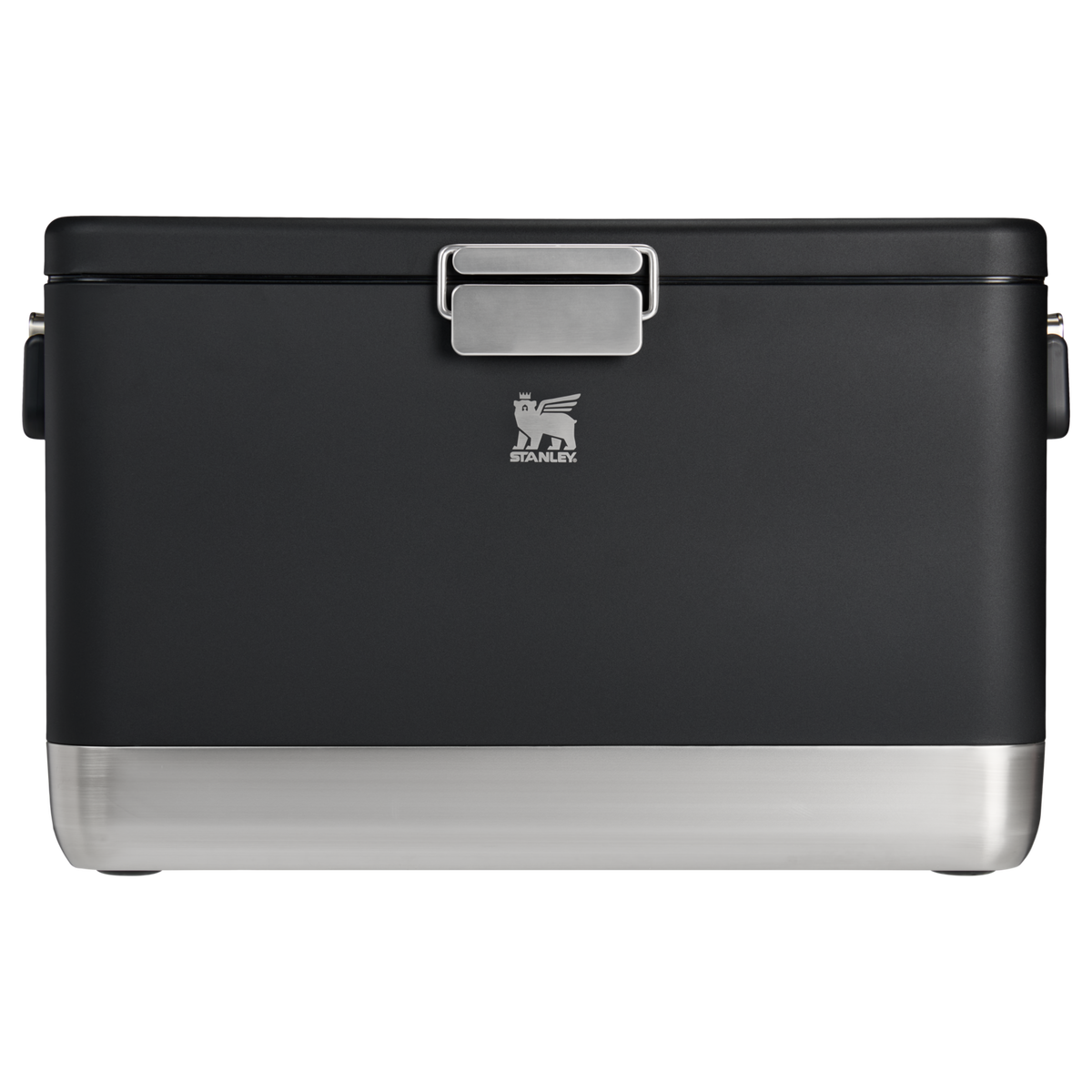 Stanley 1913 Lifted Spirits™ Steel Cooler 79.5L in Black | Front View