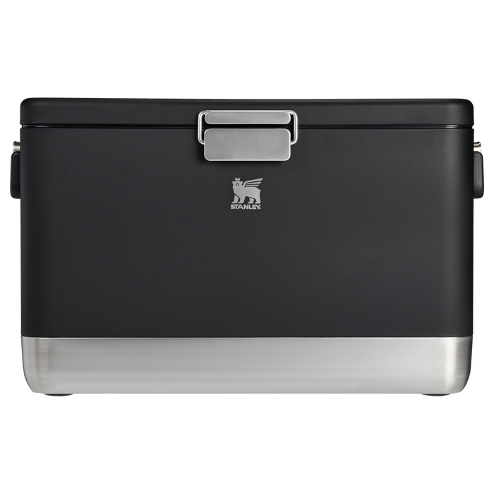 Stanley 1913 Lifted Spirits™ Steel Cooler 79.5L in Black | Front View