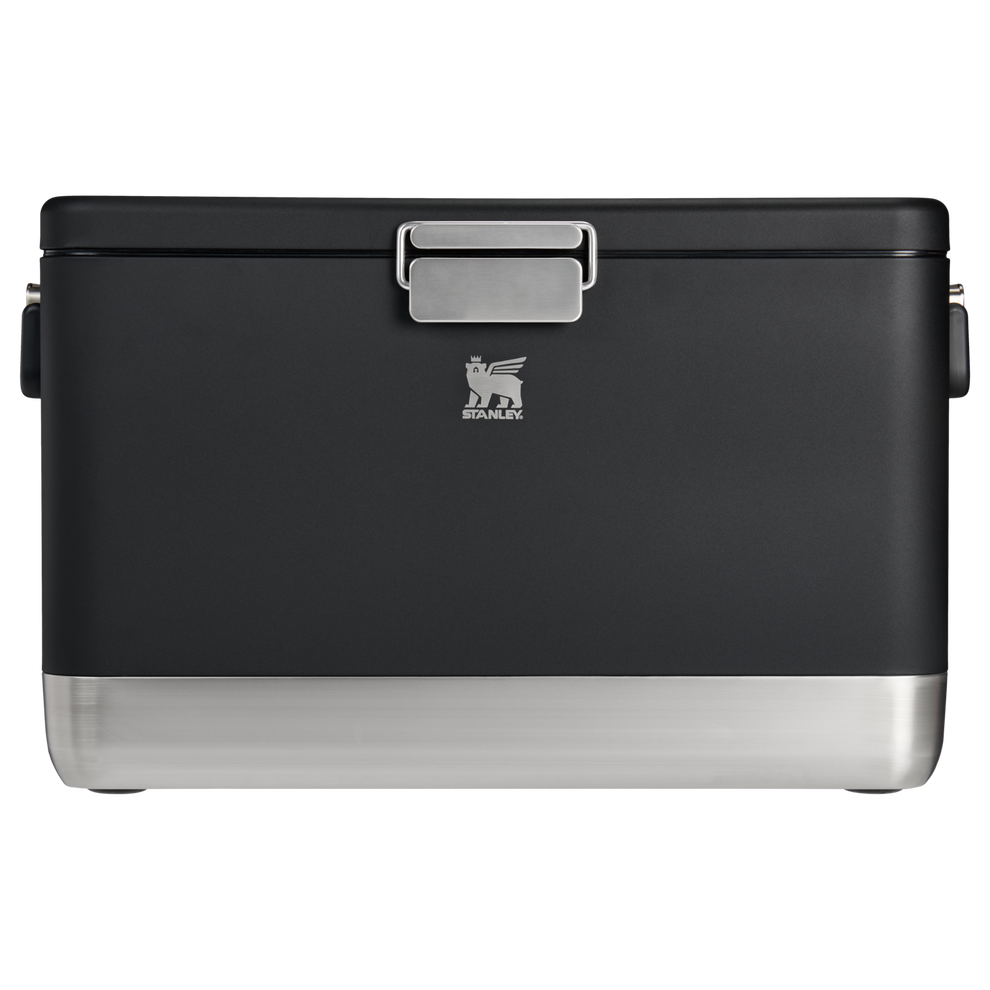 Stanley 1913 Lifted Spirits™ Steel Cooler 79.5L in Black | Front View