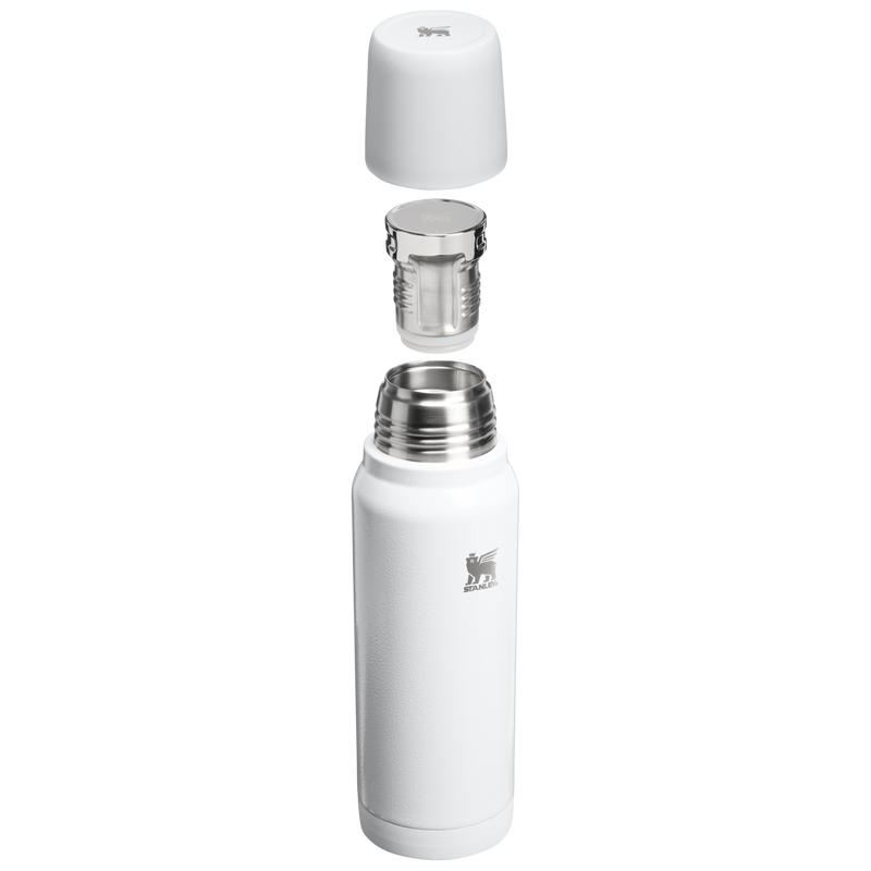 Stanley 1913 New Legend Bottle 0.94L en Hammertone Frost | Ver Sección transversal