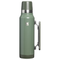 Kleurstaal voor Stanley 1913 New Legend Bottle 1.4L in Hammertone Green | Weergave Voorkant