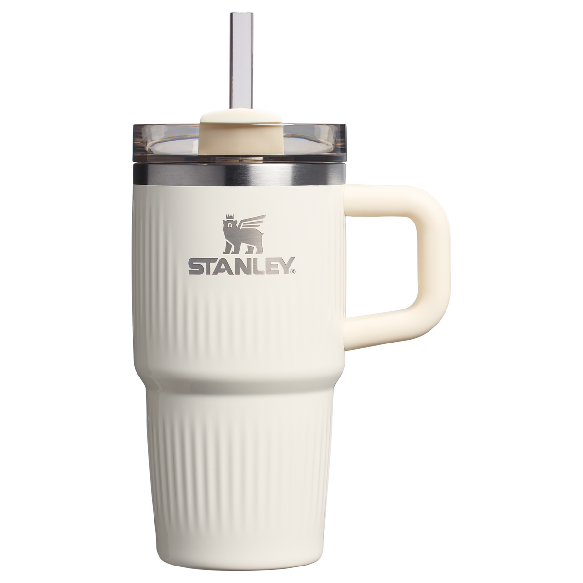 Stanley 1913 Quencher® H2.0 Fluted Tumbler 0.59L in Cream Gloss | Vorderseite anzeigen