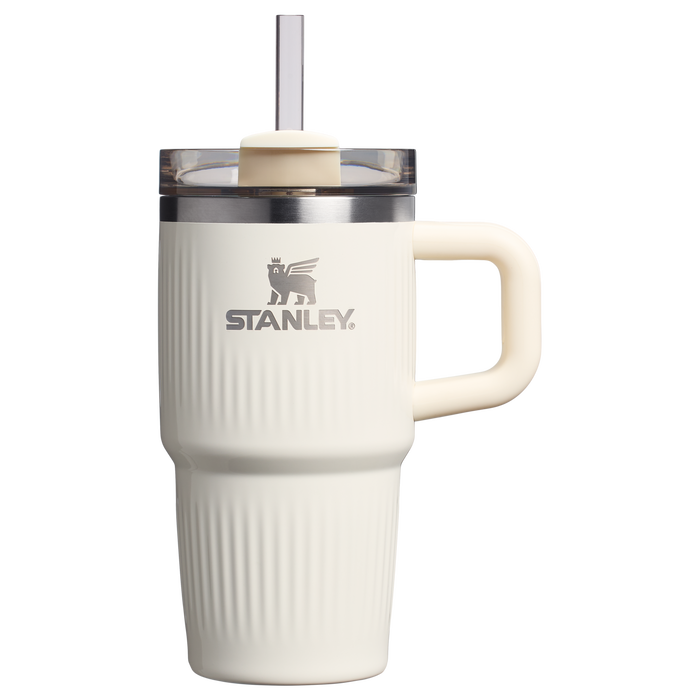 Stanley 1913 Quencher® H2.0 Fluted Tumbler 0.59L in Cream Gloss | Vorderseite anzeigen
