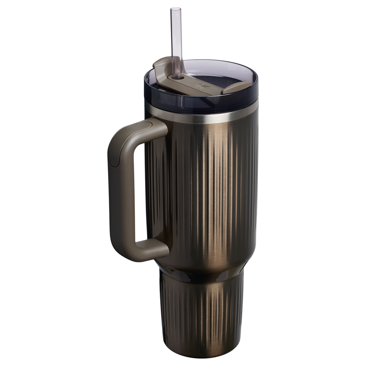 Stanley 1913 Quencher® H2.0 Fluted Tumbler 1.18L en Gunmetal Shine | Ver Detrás