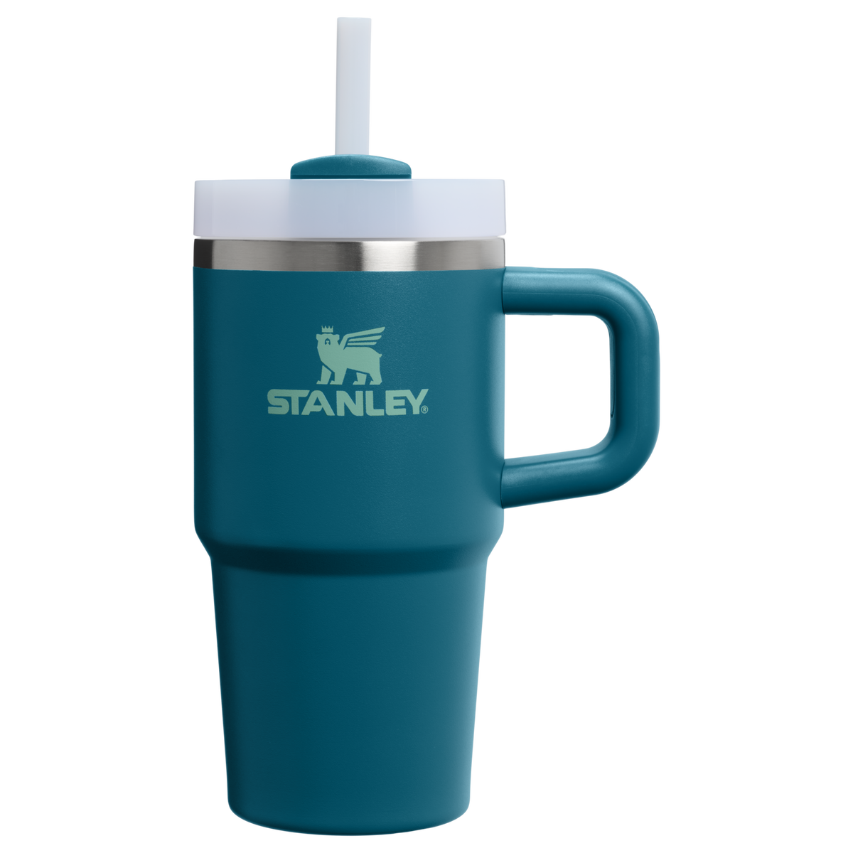 Stanley 1913 The Quencher H2.O FlowState™ Tumbler 20 OZ 0.59 L in Coastal Teal | Front View