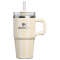 Swatch for Stanley 1913 The Quencher H2.0 FlowState™ Tumbler 20 OZ 0.59 L in Cream Picnic Stripe | Front View
