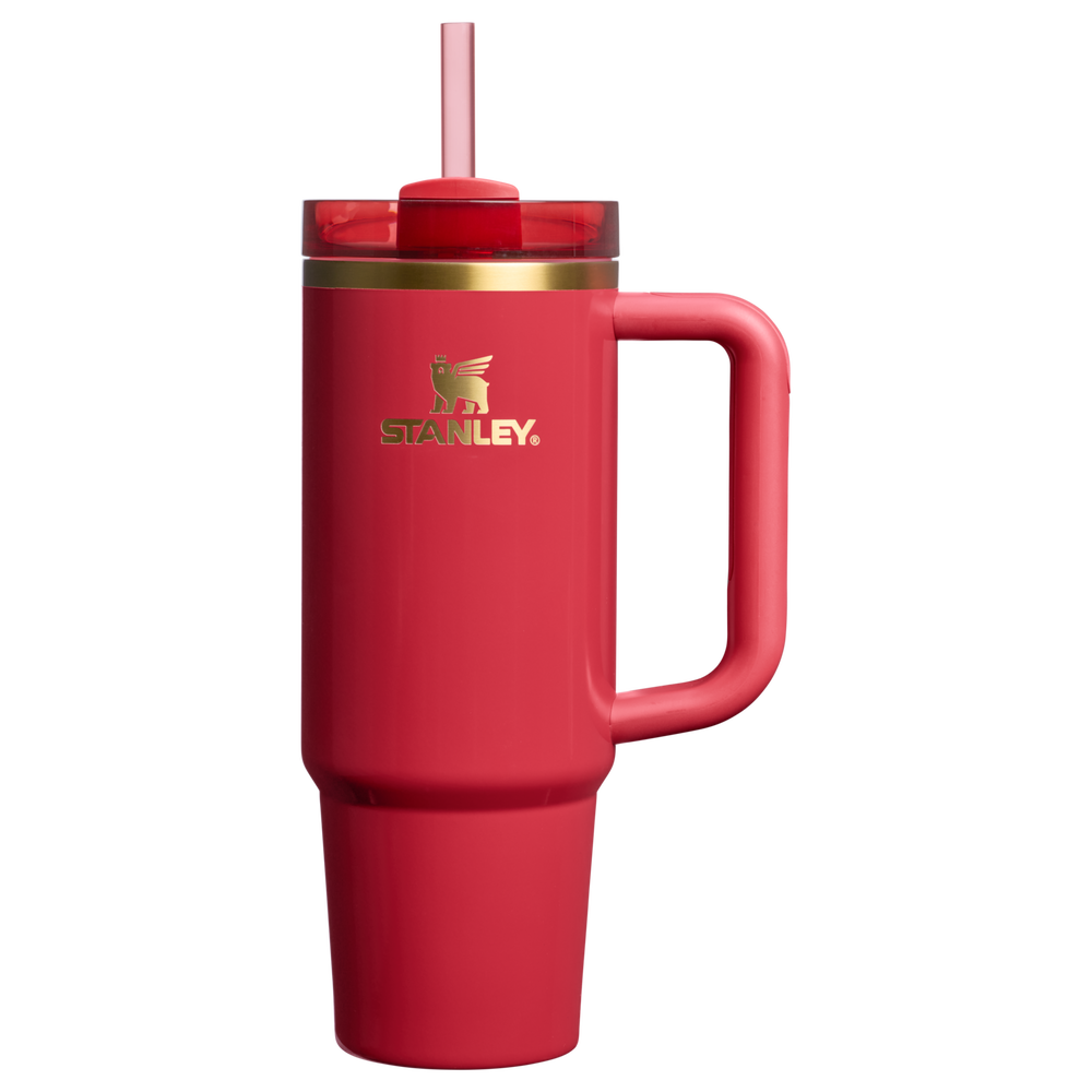 Stanley 1913 The Cheers & Cheer Quencher H2.0 Flowstate™ Tumbler 30 OZ 0.88 L - Stanley Create in Holly Berry Gloss | Front View