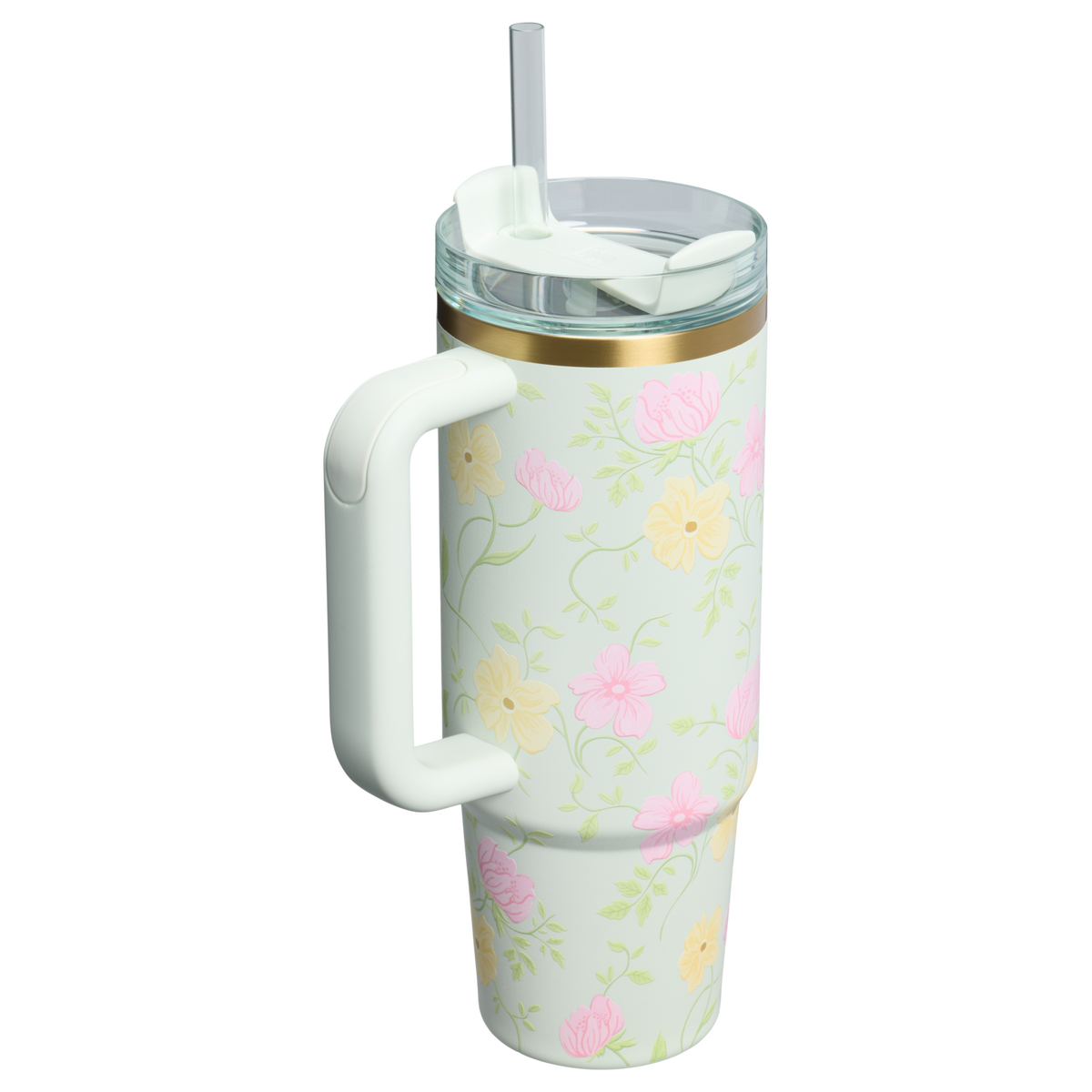 Stanley 1913 Quencher® H2.O Flowstate™ Tumbler 0.89L w Spring Blossoms | Widok Wstecz