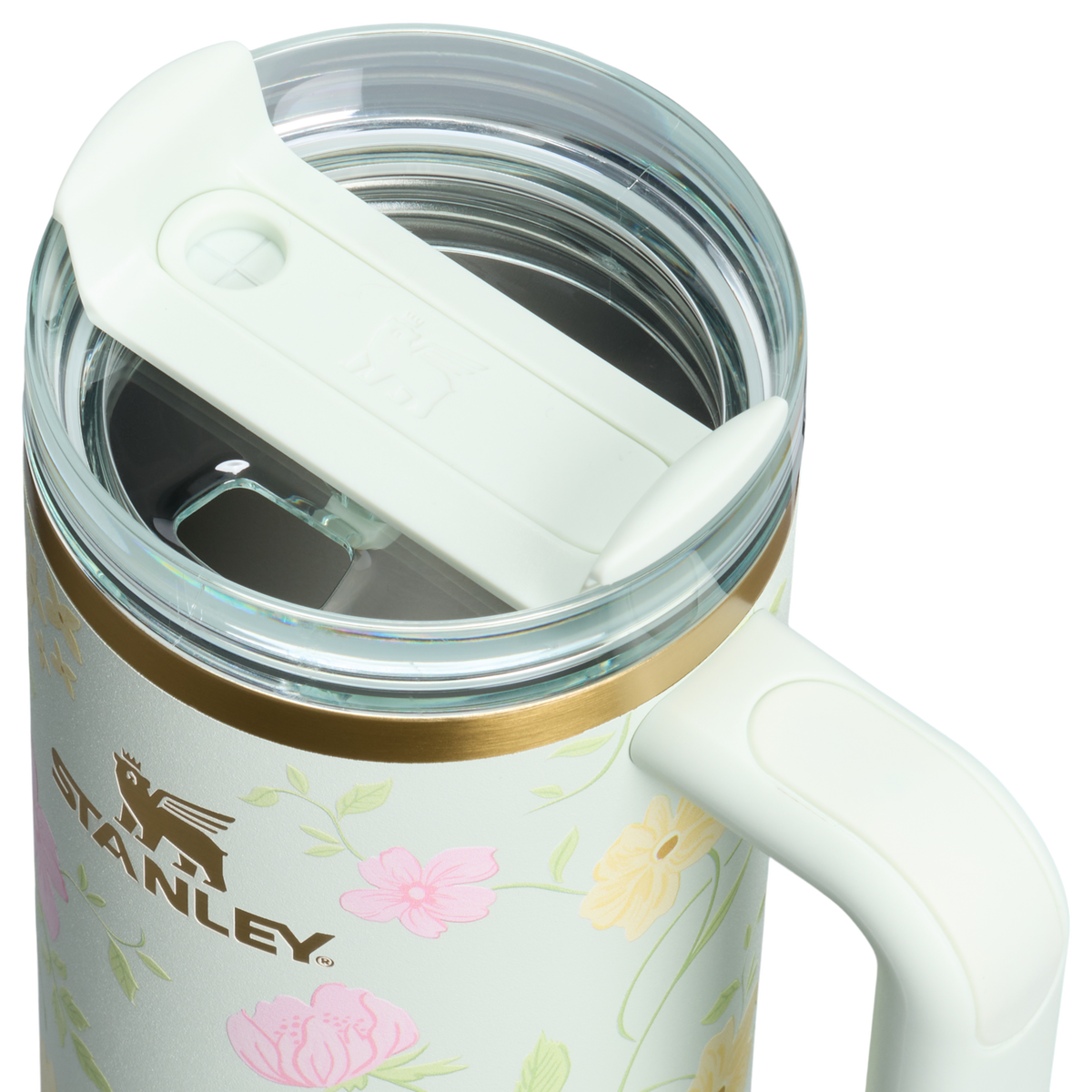 Stanley 1913 Quencher® H2.O Flowstate™ Tumbler 0.89L w Spring Blossoms | Widok Szczegóły pokrywki