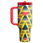 Swatch for Stanley 1913 Stanley 1913 x Arsenal Quencher® ProTour Flip Straw Tumbler 40 OZ 1.18 L in Bruised Banana | Back View