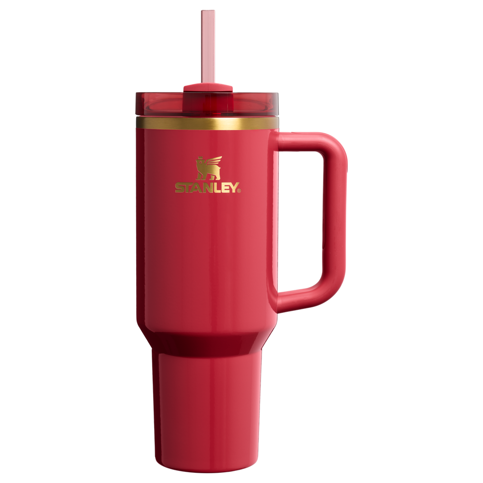 Stanley 1913 Quencher® H2.0 FlowState™ Tumbler 1.18L in Holly Berry Gloss | Weergave Voorkant