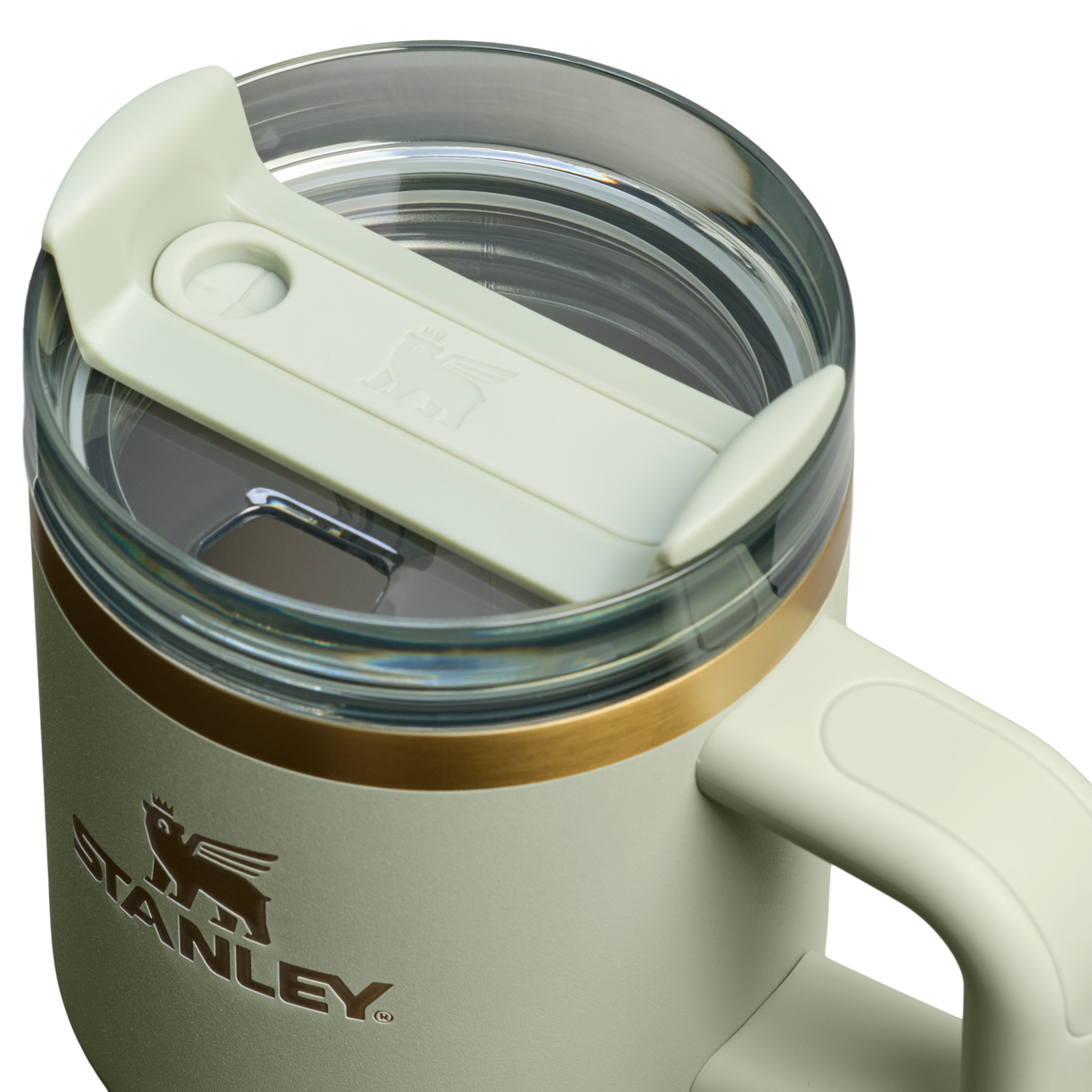 Stanley 1913 Quencher® H2.0 FlowState™ Tumbler 0.59L w Juniper | Widok Szczegóły pokrywki