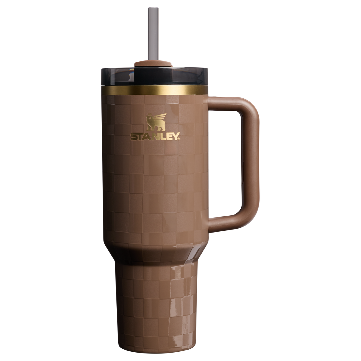 Stanley 1913 Quencher® H2.0 FlowState™ Tumbler 1.18L w Espresso Check | Widok Przód