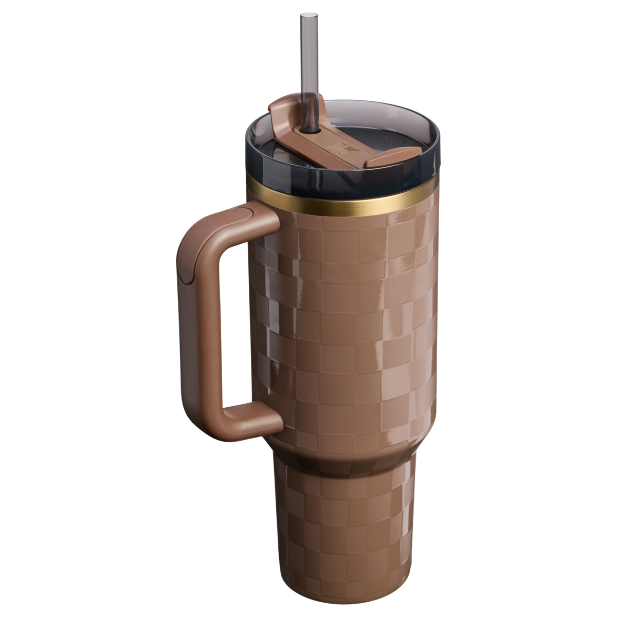Stanley 1913 Quencher® H2.0 FlowState™ Tumbler 1.18L w Espresso Check | Widok Wstecz