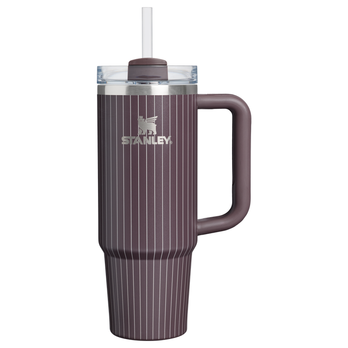 Stanley 1913 Quencher® H2.0 FlowState™ Tumbler 0.89L in Fig Pinstripe | Vorderseite anzeigen
