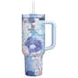 Swatch for Stanley 1913 The Quencher H2.0 FlowState™ Tumbler  40 OZ 1.18 L in Blue Dream Wildflower | Front View