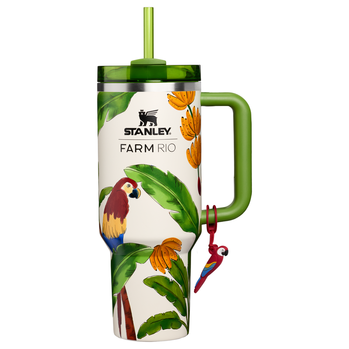 Stanley 1913 Stanley 1913 x FARM Rio Quencher® H2.0 FlowState™ Tumbler 1.18L en Farm Rio Tropical Destiny | Ver Delante