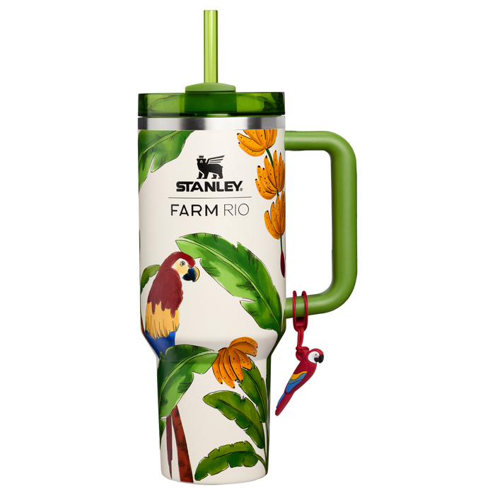 Stanley 1913 Stanley 1913 x FARM Rio Quencher® H2.0 FlowState™ Tumbler 1.18L en Farm Rio Tropical Destiny | Ver Delante