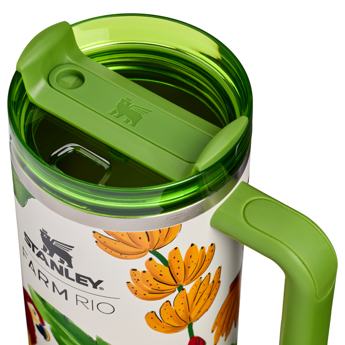 Stanley 1913 Stanley 1913 x FARM Rio Quencher® H2.0 FlowState™ Tumbler 1.18L en Farm Rio Tropical Destiny | Ver Detalles de la tapa