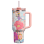 Swatch for Stanley 1913 The Quencher H2.0 FlowState™ Tumbler  40 OZ 1.18 L in Sorbet Wildflower | Front View