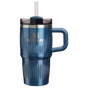 Farbmuster für Stanley 1913 Quencher® H2.0 Fluted Tumbler 0.59L in Glacial Blue Shine | Vorderseite anzeigen