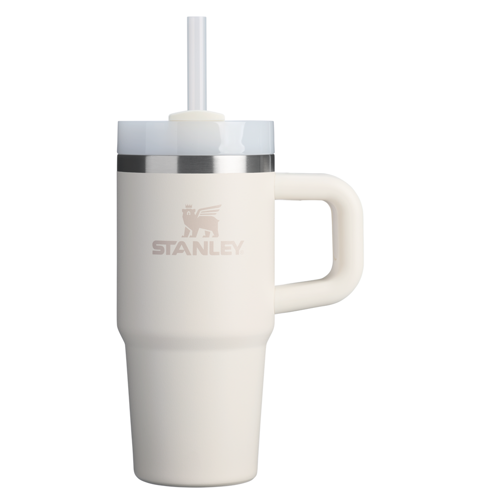 Stanley 1913 The Quencher H2.O FlowState™ Tumbler with Handle 14 OZ 0.4 L in Cream 2.0 | Front View