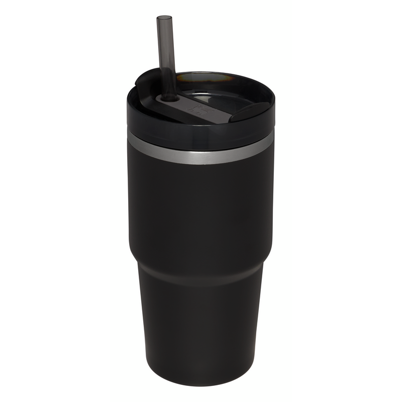 Stanley 1913 The Quencher H2.0 FlowState™ Tumbler 20 OZ 0.59 L in Black Tonal | Back View