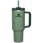 Próbka koloru dla Stanley 1913 Quencher® H2.0 FlowState™ Tumbler 1.18L w Hammertone Green | Widok Przód