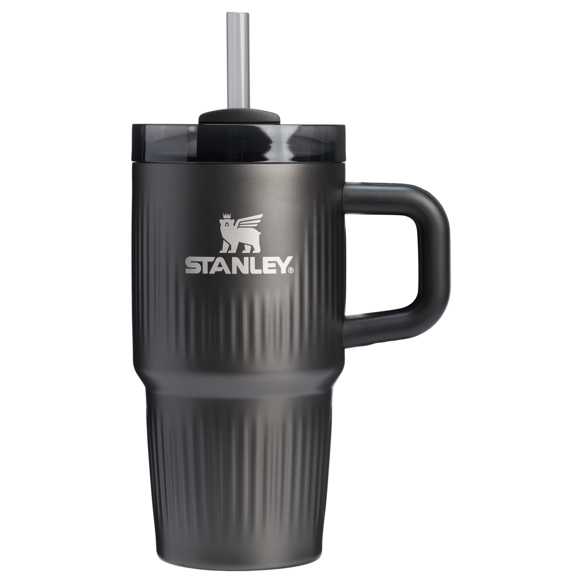 Stanley 1913 The Quencher® H2.0 Fluted Tumbler 20 OZ 0.59 L in Black | Front View