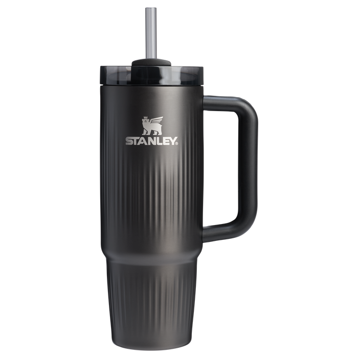 Stanley 1913 The Quencher® H2.0 Fluted Tumbler 30 OZ 0.89 L in Black | Front View