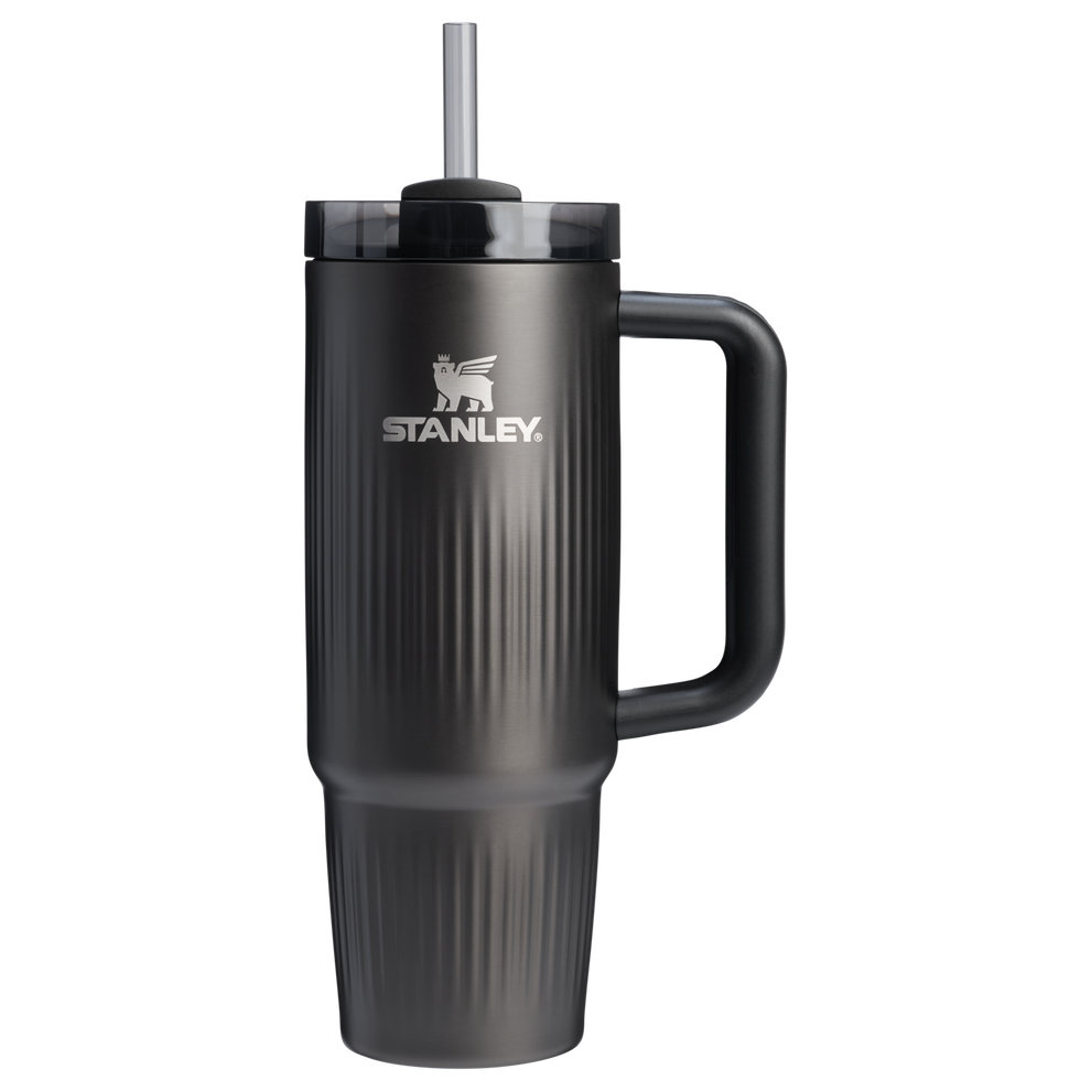 Stanley 1913 The Quencher® H2.0 Fluted Tumbler 30 OZ 0.89 L in Black | Front View