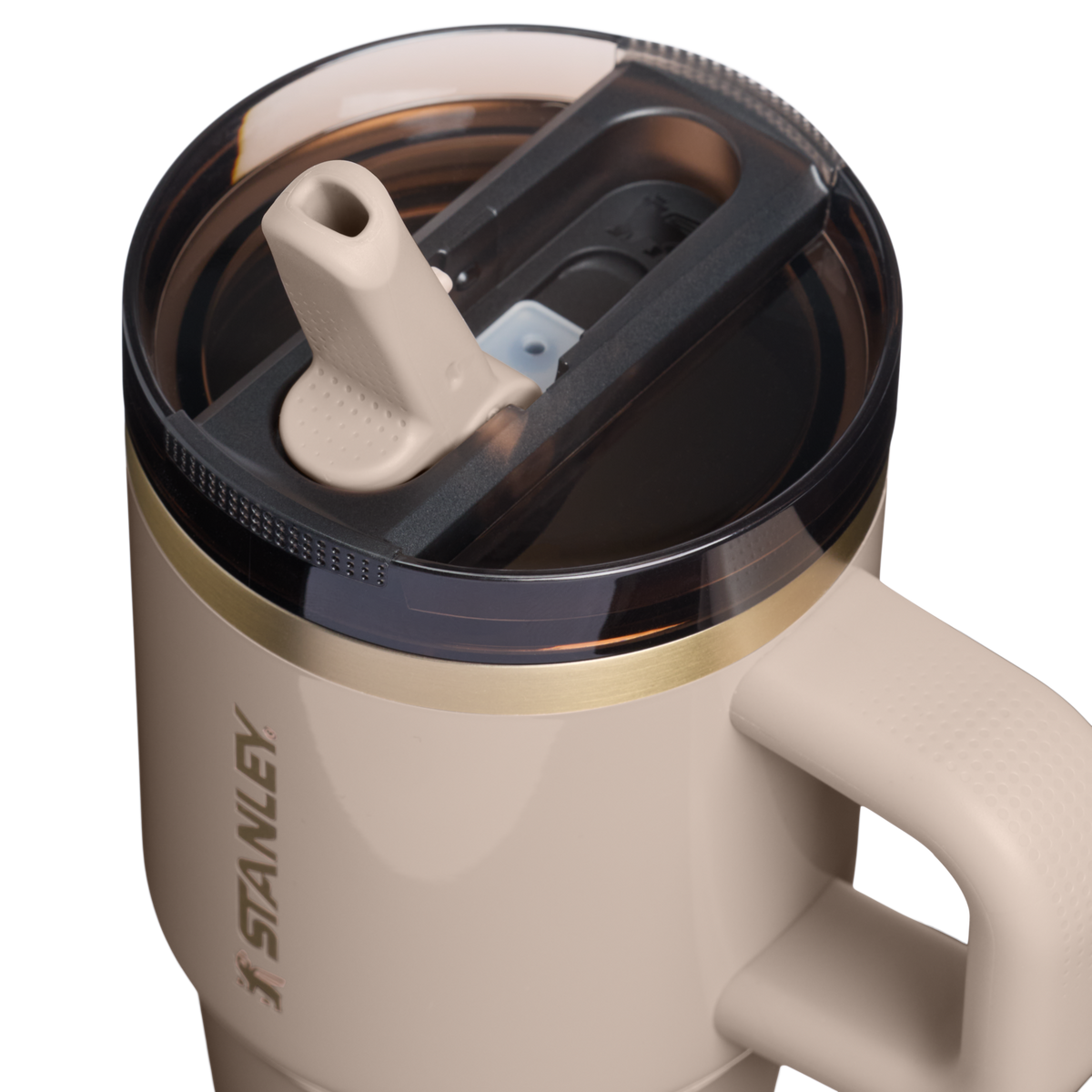 Stanley 1913 Quencher® ProTour Flip Straw Tumbler 0.59L in Bedrock Gloss | Lid Detailed View