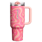 Swatch for Stanley 1913 The Quencher ProTour Flip Straw Tumbler 40 OZ  1.18 L in Sorbet Groove | Front View