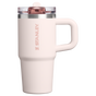 Swatch for Stanley 1913 The Quencher ProTour Flip Straw Tumbler 14 OZ 0.4 L in Rose Quartz | Front View