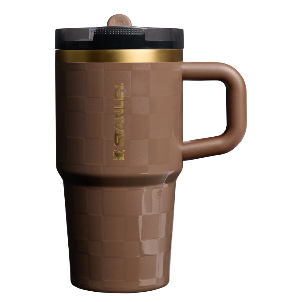 Stanley 1913 Quencher® ProTour Flip Straw Tumbler 0.59L in Espresso Check | Front View