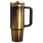 Swatch for Stanley 1913 The Quencher® ProTour Flip Straw Tumbler 30 OZ 0.89 L in Black Honey | Front View