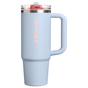 Swatch for Stanley 1913 The Quencher ProTour Flip Straw Tumbler 30 OZ 0.89 L in Blue Dream | Front View