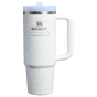 Swatch for Stanley 1913 Stanley 1913 x LoveShackFancy Quencher® ProTour Tumbler 0.89L in Coquette Bow - Winter Ice | Front View